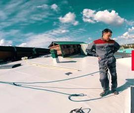 Покрытие кровли пвх мембрана - тип 4