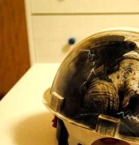 Полицейская каска - вариант 4