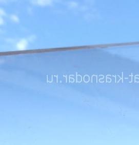 Поликарбонат 25 мм прозрачный - тип 4