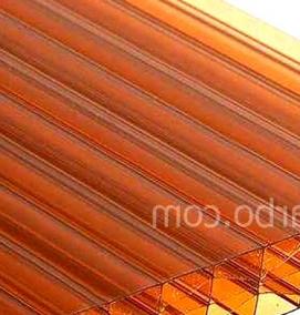 Поликарбонат 25 мм прозрачный - тип 3