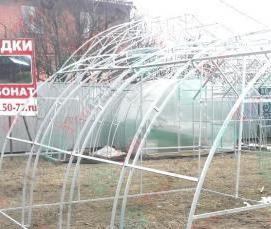 Поликарбонат 8 метров длиной - модель 2