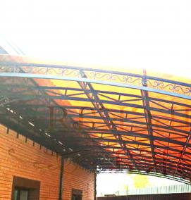 Поликарбонат под дерево - тип 2