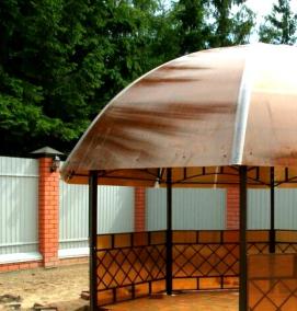 Поликарбонат садовый - тип 1