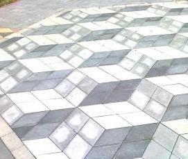 Полимерная тротуарная плитка - модель 4