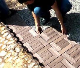 Полимерная тротуарная плитка - модель 3