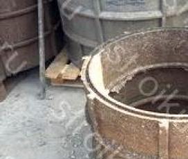 Полимерно-песчаные кольца для колодца - вариант 4