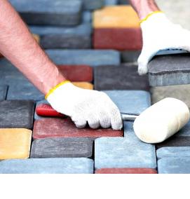 Полимерный песок для брусчатки - модель 1