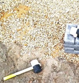 Полимерный песок для брусчатки - модель 3