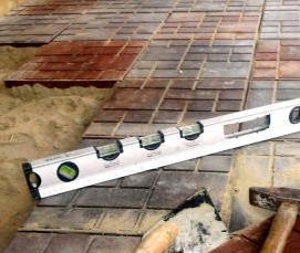 Полимерпесчаная плита дорожная - тип 1