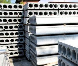 Полнотелые плиты перекрытия - модель 1