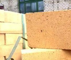 Полнотелый шамотный кирпич - вариант 2