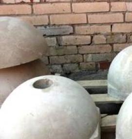 Полусфера вазон - вариант 3