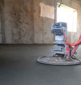 Полусухая стяжка пола цена с материалом - тип 2