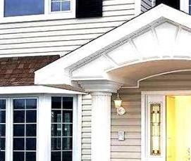 Полуторные входные двери для частного дома - тип 2