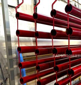 Порошковая окраска труб - тип 3