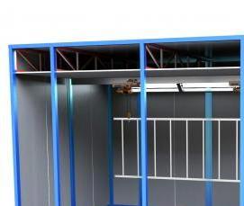 Потолочные сэндвич-панели - модель 3