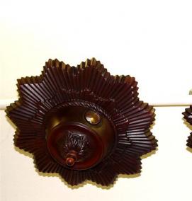 Потолочные светильники латунь - вариант 3