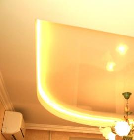 Потолочные светильники под натяжной потолок - модель 2