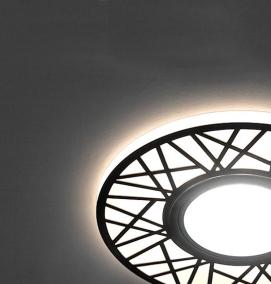 Потолочные светильники с подсветкой - тип 3