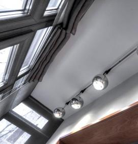 Потолочные светильники труба - тип 1