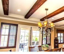 Потолочный брус декоративный - модель 2