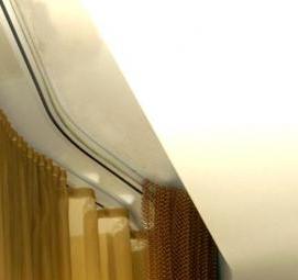 Потолочный карниз для штор 4м - вариант 1