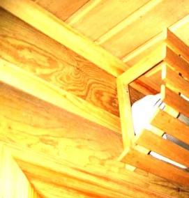 Потолочный светильник для бани - вариант 1