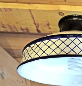 Потолочный светильник для бани - вариант 4