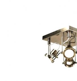 Потолочный светильник сталь - тип 2