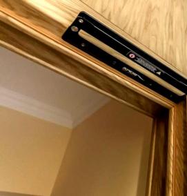 Поворотно раздвижные двери - модель 2