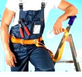 Пояс монтажный страховочный пятиточечный - модель 1