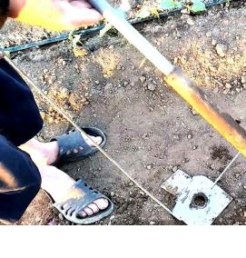 Приспособление для посадки саженцев - вариант 1