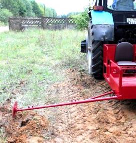 Приспособление для посадки саженцев - вариант 4