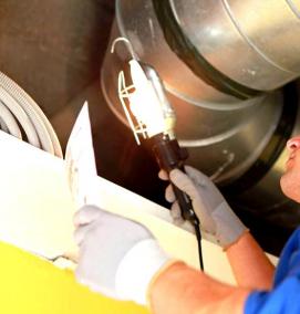 Прочистка вентиляционных каналов - модель 1