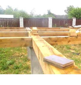 Продольный брус - тип 3