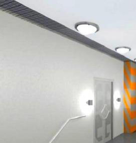 Проектирование аварийного освещения - модель 2