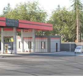 Проектирование автозаправочной станции - тип 1