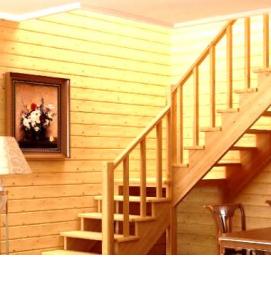 Проектирование деревянных лестниц - модель 4
