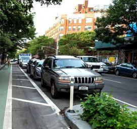 Проектирование городских велодорожек - тип 4