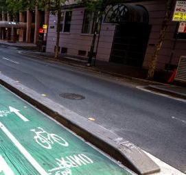 Проектирование городских велодорожек - тип 2