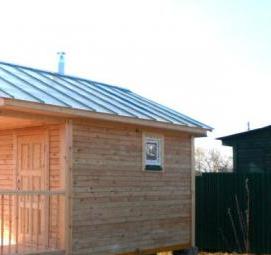 Проектирование каркасных бань - вариант 2