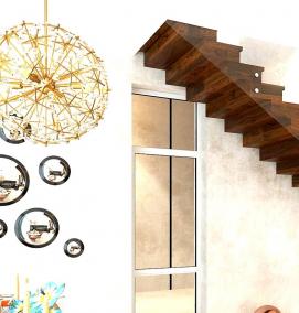 Проектирование лестниц в частном доме - модель 3