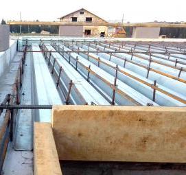 Проектирование монолитного железобетонного перекрытия - тип 2