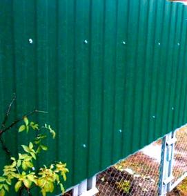 Проектирование ограждения - вариант 1