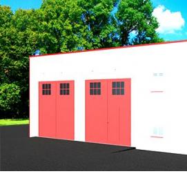 Проектирование пожарного депо - модель 1