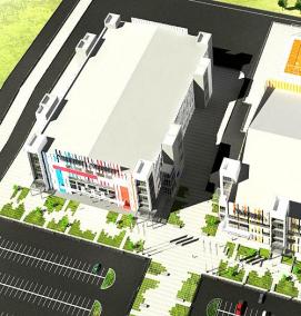 Проектирование спортивных комплексов - модель 3