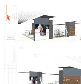 Проектирование торгового зала - тип 3