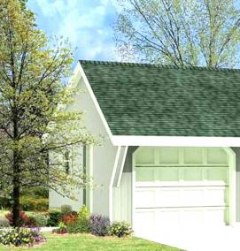 Проекты каркасных гаражей под ключ - модель 3