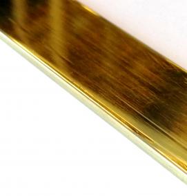 Профиль латунный п образный - тип 1