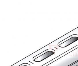 Профиль монтажный 30х30х2000 мм - модель 2